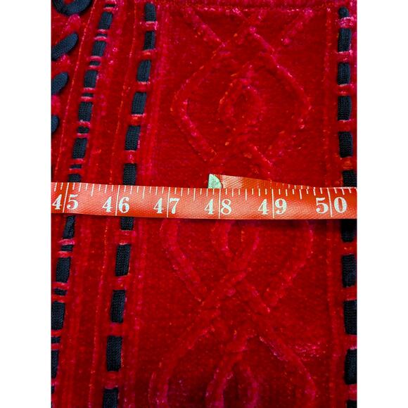 Allison Daley Chunky Red Sweater - Picture 9 of 10